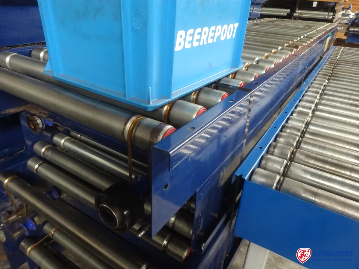 Aangedreven rollenbaan